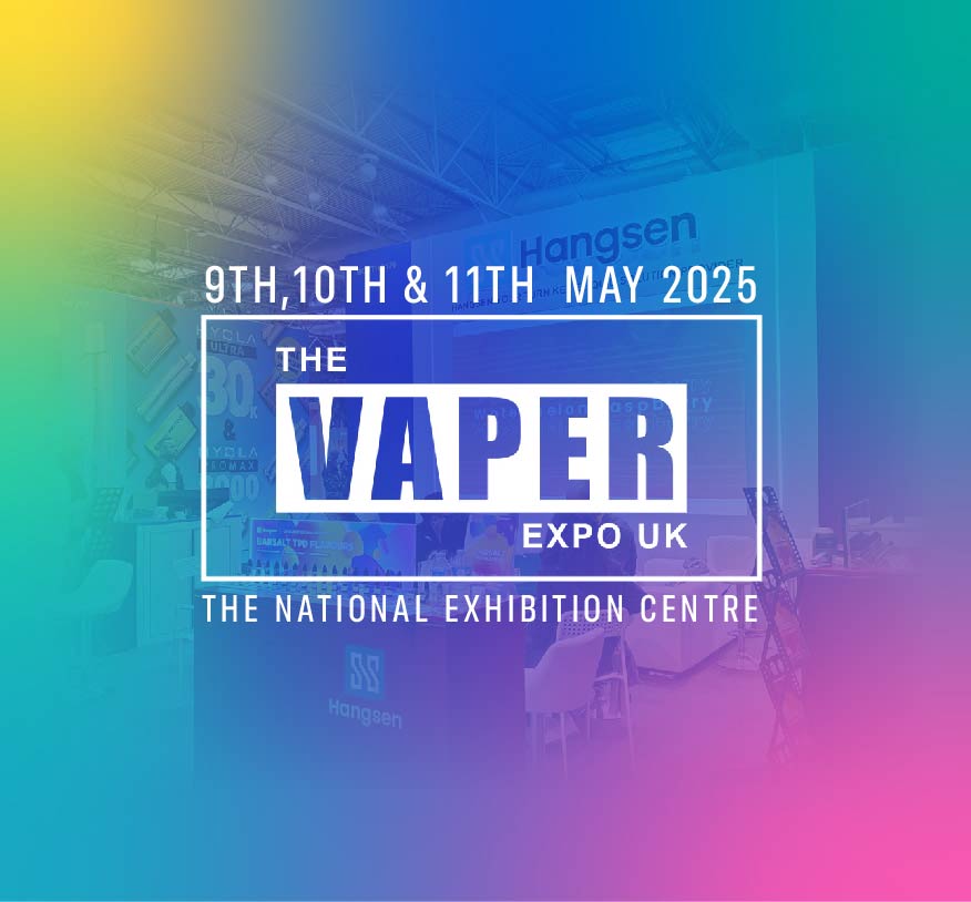 Hangsen Debuts Next-Gen BAR SALTS Solution at Vaper Expo UK 2025