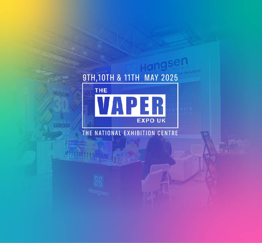 Hangsen Debuts Next-Gen BAR SALTS Solution at Vaper Expo UK 2025